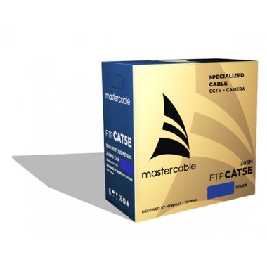 Dây cáp mạng MASTER CABLE XANH DƯƠNG (MCTW1102-1) - 305m/cuộn - FTP Cat5e
