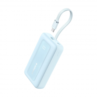Sạc dự phòng Anker Zolo 1A1C 30W 20000mAh (Built-In USB-C Cable) Xanh dương (Blue) B2B_A1689
