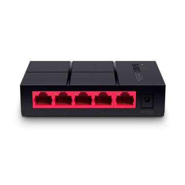 Switch Để Bàn Mini 5 Cổng 10/100/1000M,  5 x Cổng RJ45 10/100/1000M, Vỏ nhựa