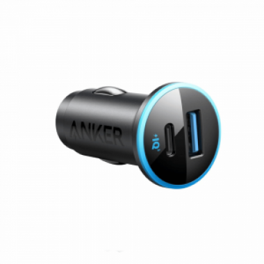 Tẩu sạc ô tô Anker 323 1C1A 52.5W Đen (Black) – Mã: B2B_A2735