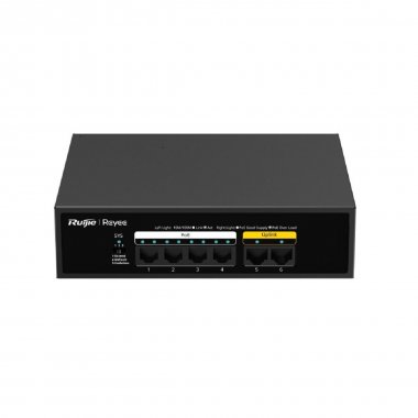 RG-ES106F-P Thiết bị chuyển mạch 6 cổng 10/100 Mbps