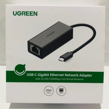 Cáp chuyển USB ra LAN (USB 3.0) hỗ trợ 10/100/1000 Mbps màu Đen (CR111) Ugreen 20256	