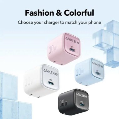 Củ sạc Anker Zolo 1C 30W Hồng (Pink) B2C_A2698