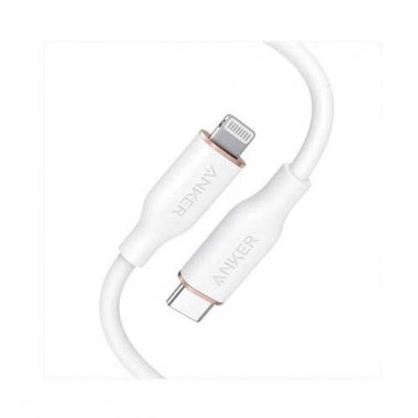 Cáp sạc Anker PowerLine III C-L 0.9m FLOW Trắng (White) Mã B2B: A8662