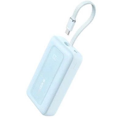 Sạc dự phòng Anker Zolo 1C1A 30W 10000mAh (Built-In USB-C Cable) Xanh dương (Blue) B2B_A1688