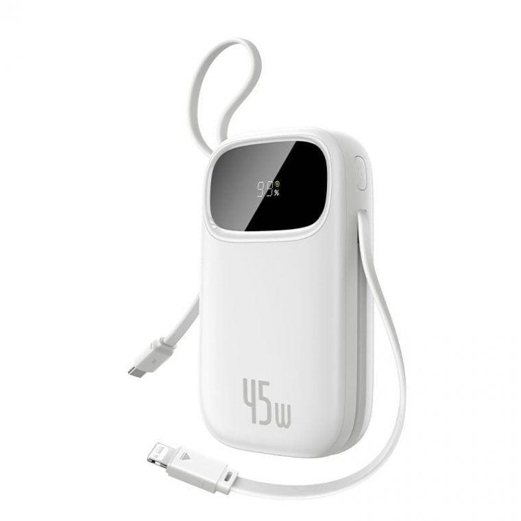 Pin sạc dự phòng Baseus EnerFill FC31 Qpow 3 - 10000mAh/5W Moon White