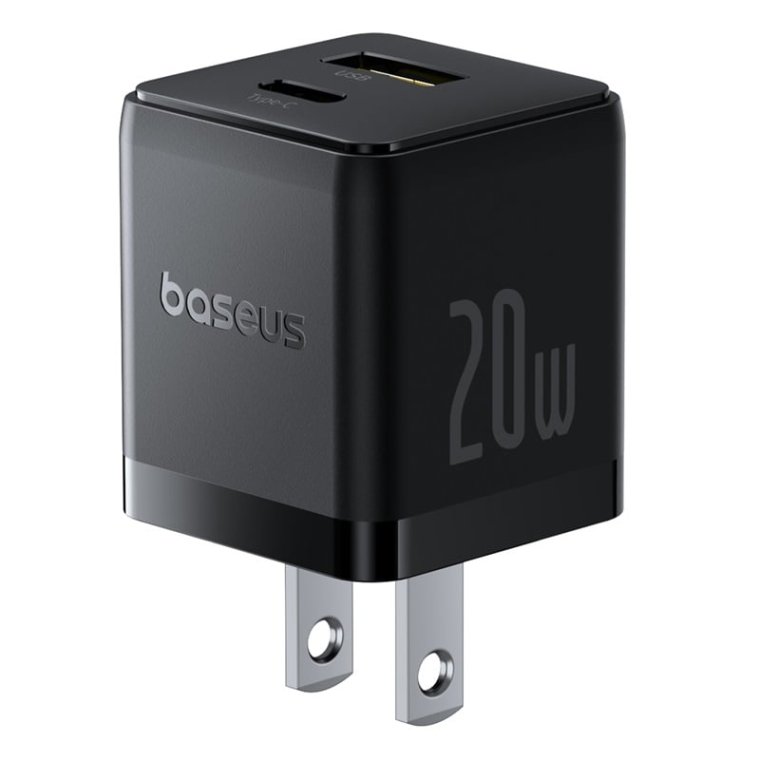Sạc nhanh Baseus Palm 20W US Cluster Black