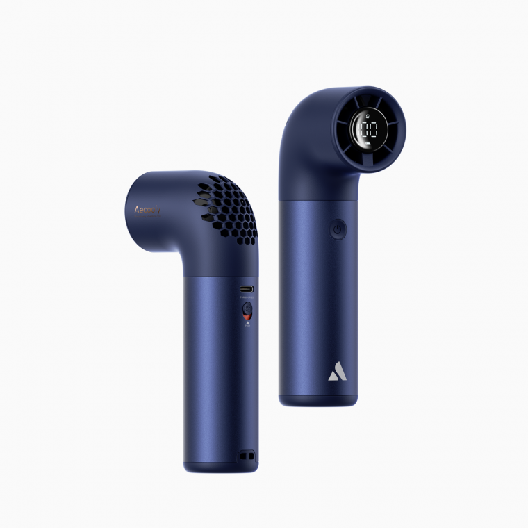 Quạt tích điện Mini cầm tay AECOOLY Aero Pro (3500mAh) – BLUE (AEPH01-BL)