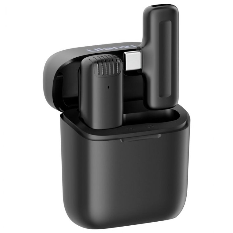 MICRO KHÔNG DÂY CÀI ÁO M19 – BLACK (TYPE-C)