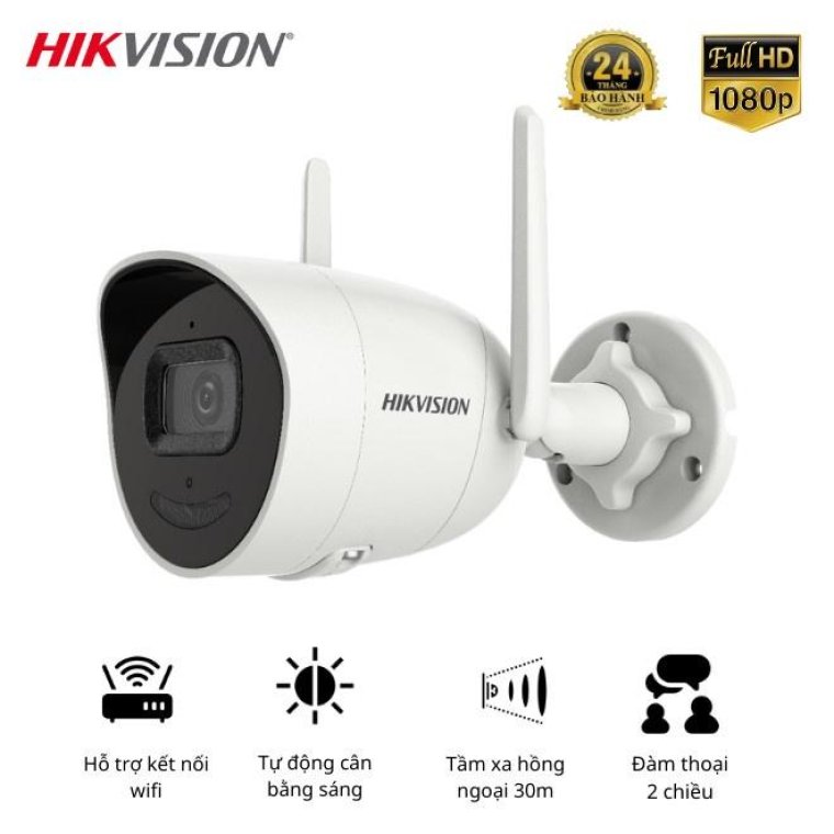 Camera IP không dây 2.0MP Hikvision DS-2CV2021G2-IDW