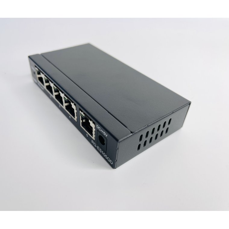 Switch 5 cổng 10/100/1000 BASE-T RUIJIE RG-ES105GD