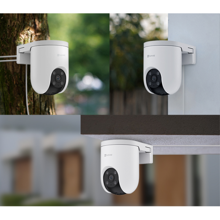Camera PT 4G ngoài trời 3MP có màu ban đêm CS-H8C (3MP,4G)