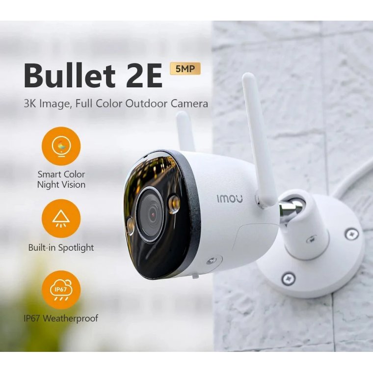 Camera Wifi ngoài trời 5MP IMOU IPC-F52P