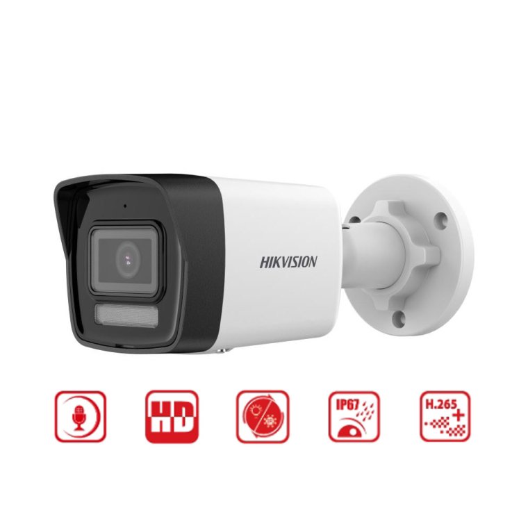Camera IP thân Colorvu HIKVISION DS-2CD1023G2-LIUF 2MP, hồng ngoại 30m