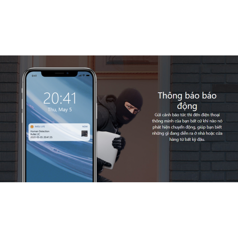 Camera Không Dây Ngoài Trời 4.0MP IPC-F42P-IMOU