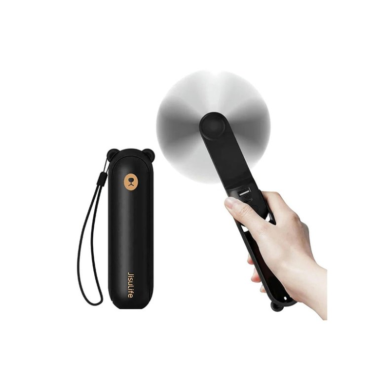 Quạt Cầm Tay F8X Plus 4500mAh Đen