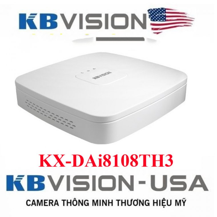 Đầu ghi hình 8 kênh 5 in 1 KBVISION KX-DAi8108TH3