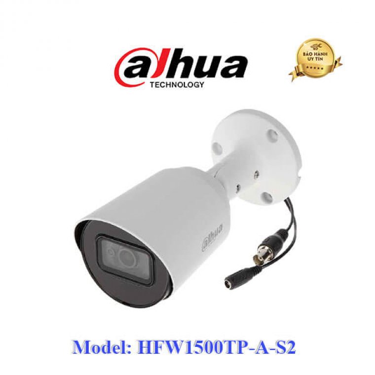 Camera HDCVI 5MP DAHUA DH-HAC-HFW1500TP-A-S2 (KBT)