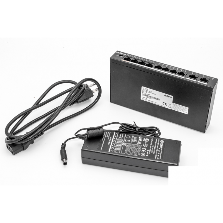 Switch PoE 8 port DAHUA DH-PFS3010-8ET-65 tốc độ nhanh