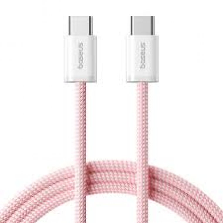 Cáp sạc nhanh C to C Baseus Dynamic 4 Fast Charging Cable USB-C to USB-C 100W 2m - PINK
