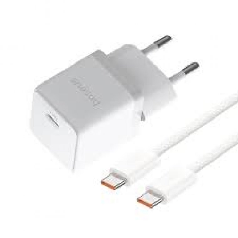 OS-Baseus Palm Fast Charger 1C 20W US Cluster White (Baseus Ultra-Fast Fast Charging Data Cable USB-