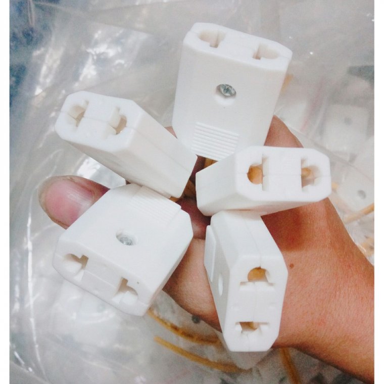 Phích Âm Tròn Có Dây Nối Loại Tốt - Phích cắm cái tròn