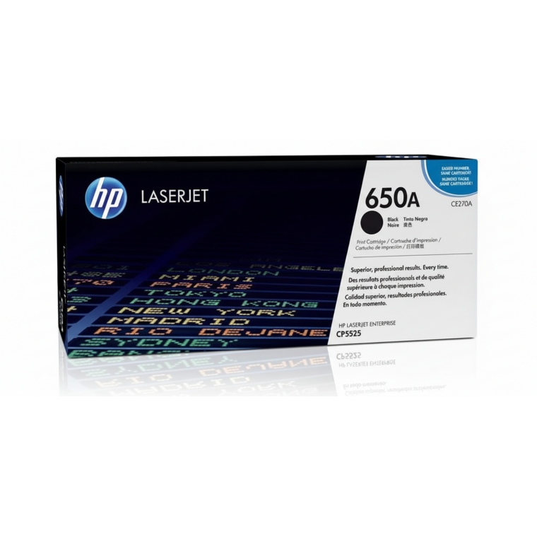 MỰC IN MÀU ĐEN HP CE270A (CLJ5525, M750)