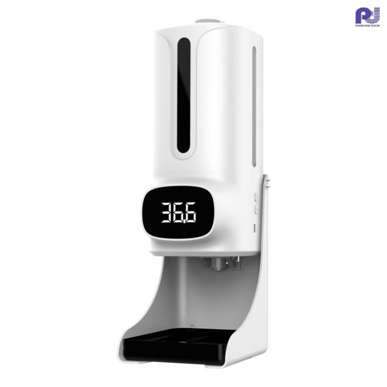 Máy rửa tay xác khuẩn và đo thân nhiệt K9 Pro Plus