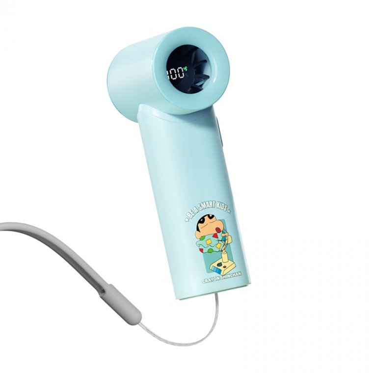 Crayon Shinchan Mini Handheld High-Speed Fan – ( N610 ) – Mint Green (ROC230-GR)