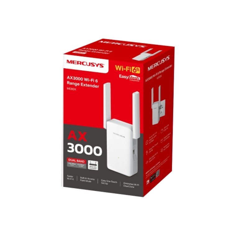 AX3000 Wi-Fi Range Extender ME80X