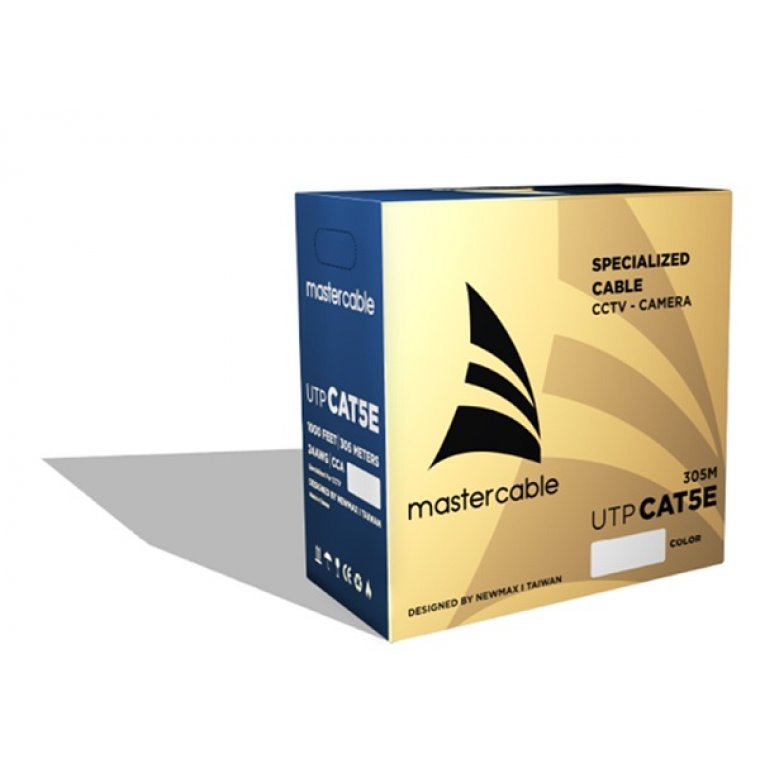 Dây cáp mạng MASTER CABLE TRẮNG (MCTW1101-2) - 305m/cuộn -UTP Cat5e