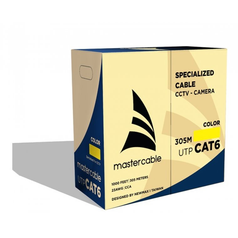 Dây cáp mạng MASTER CABLE XANH LÁ (MCTW1104-1) - 305m/cuộn - FTP Cat6 