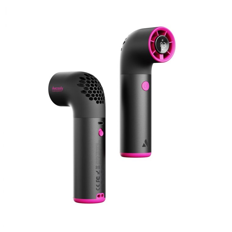 Quạt tích điện Mini cầm tay AECOOLY Aero Ultra (4500mAh) – GRAY ( AEPH03-GY)