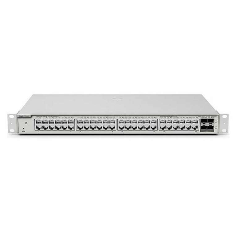 Switch Layer 3 Smart Managed Reyee PoE+ RG-NBS5200-48GT4XS-UP, 48 Cổng 10/100/1000BASE-T, 4 cổng qua