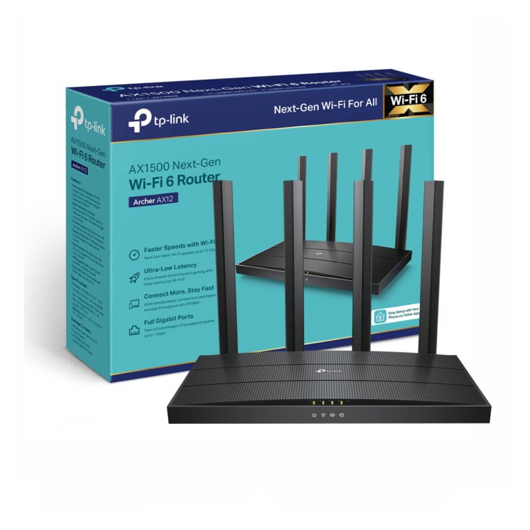 Router Wi-Fi 6 Băng Tần Kép AX1500
