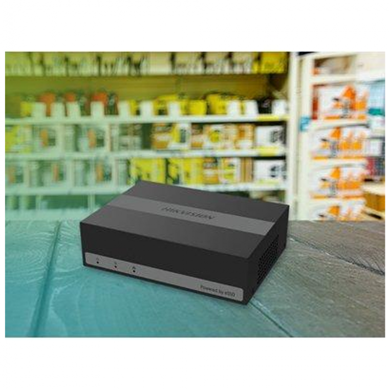 Đầu ghi hình eDVR 4 kênh tích hợp 512GB eSSD Hikvision DS-E04HQHI-B