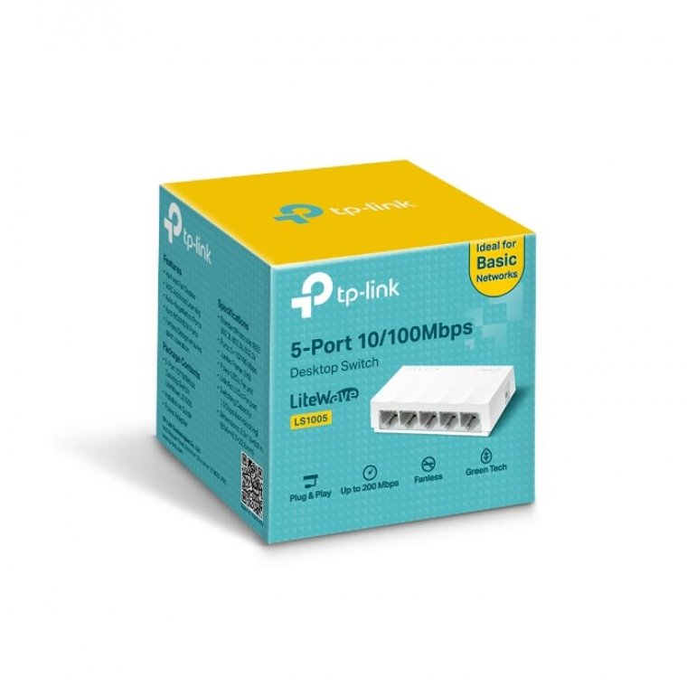 Switch TP-Link LS1005 5 Port 10/100Mbps vỏ nhựa