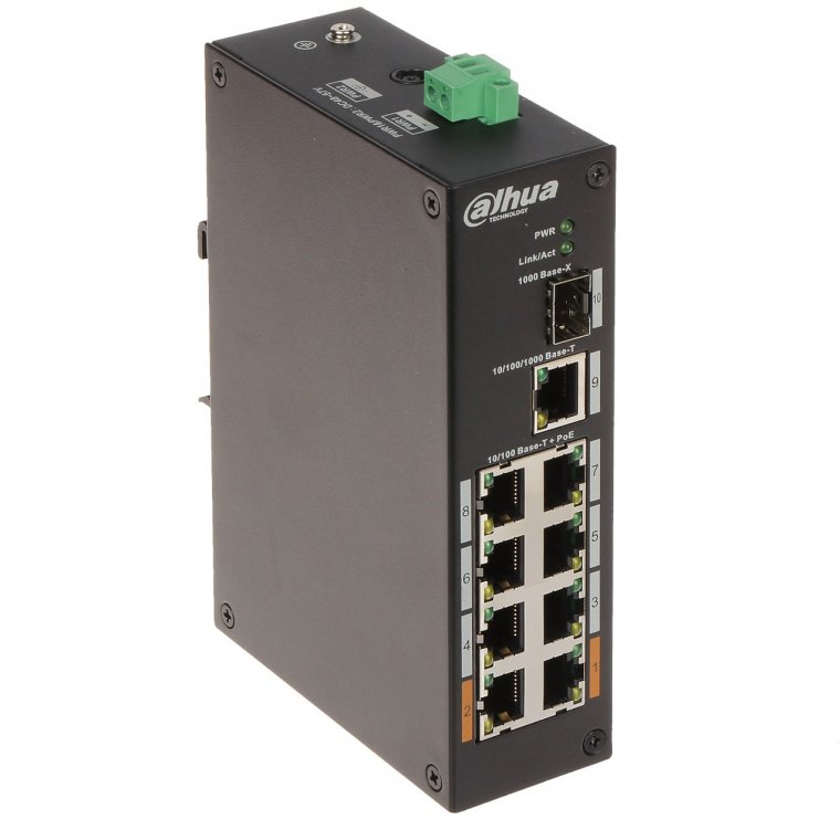 Switch POE 8 cổng 2 lớp DAHUA DH-PFS3110-8ET-96
