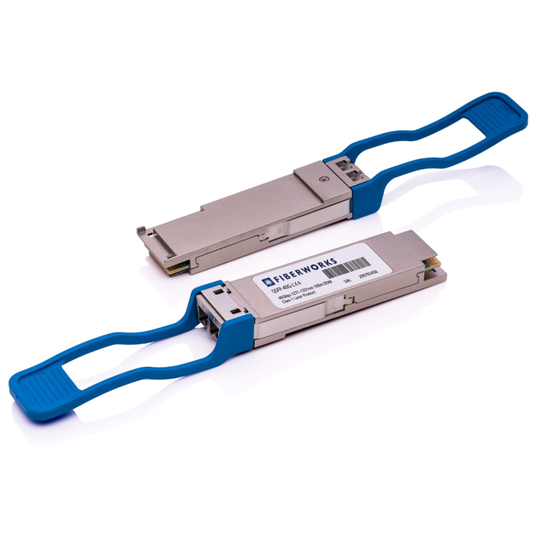 QSFP+ LX4; 1270–1330nm; LC; 150m on MMF (OM3) and 2km on SMF