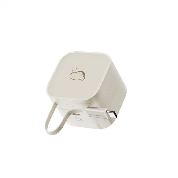 Cốc Sạc ROCK Crayon Shinchan 35W GaN - Beige 