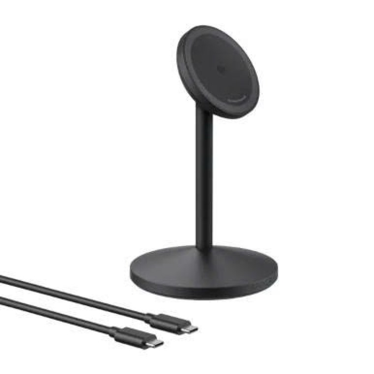 Đế sạc không dây Anker MagGo model A25X1 15W (kèm cáp USB-C) Đen (Black) – Mã: B2B_A25X1H11