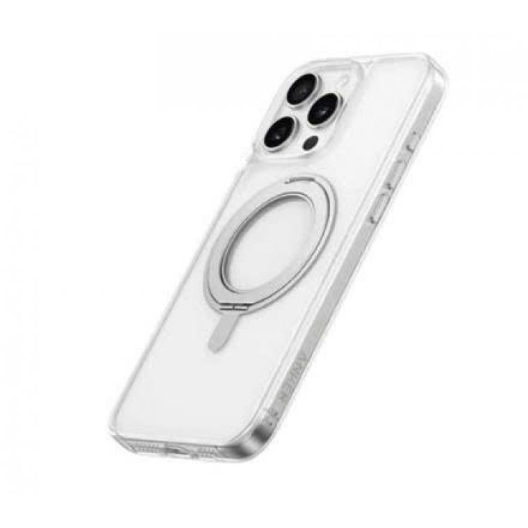 Ốp lưng Anker MagGo Magnetic 360° Ring Stand iPhone 16 Pro Trong suốt (Clear) – B2B_A90H1H0A