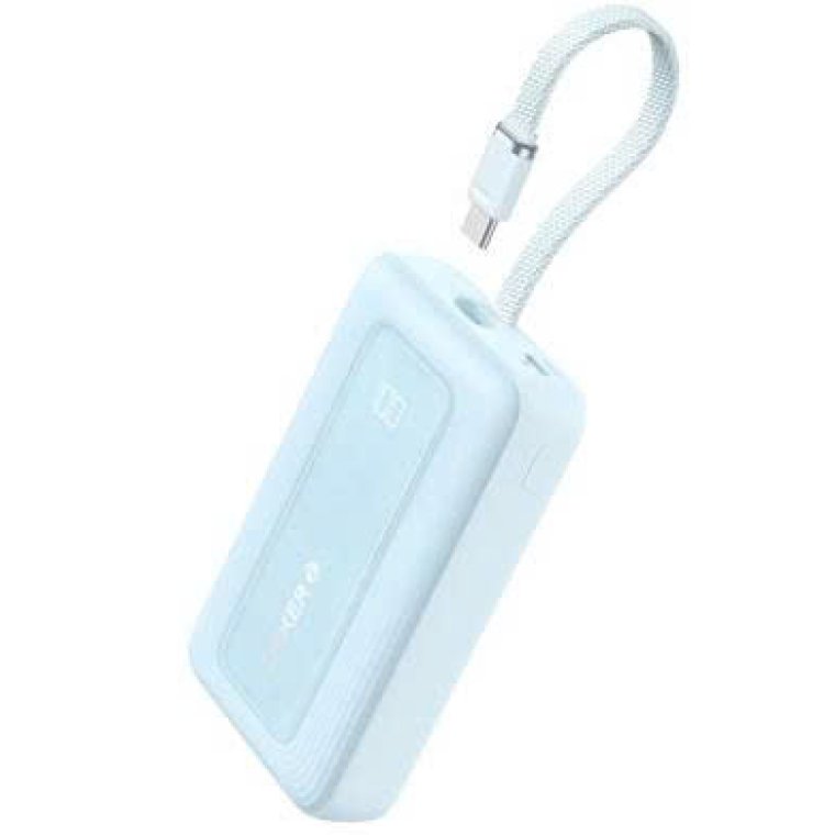 Sạc dự phòng Anker Zolo 1C1A 30W 10000mAh (Built-In USB-C Cable) Xanh dương (Blue) B2B_A1688