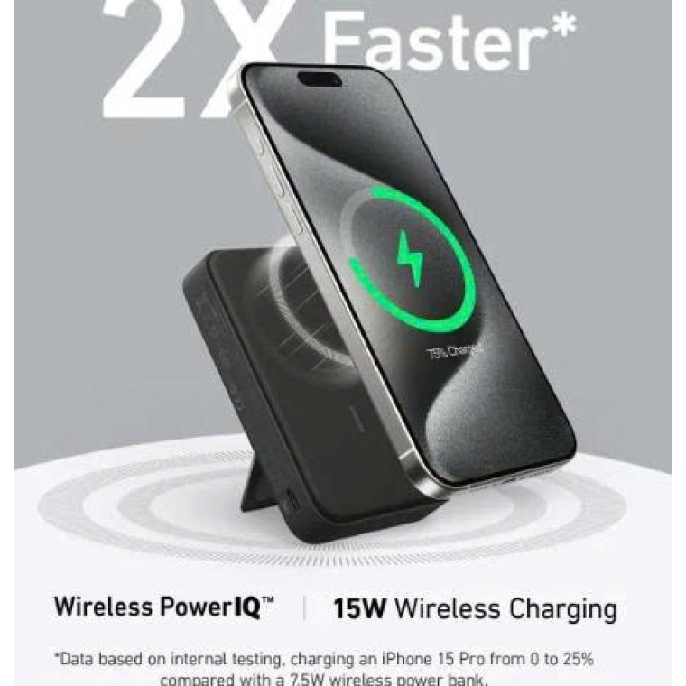 Sạc dự phòng Anker Nano 1C 35W 10000mAh (Built-In USB-C, Made for Apple Watch) Trắng (White) – Mã: B