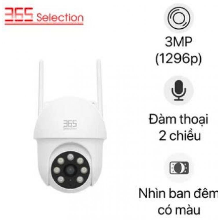 Camera thông minh 365 Selection OC2 (365-SEL-222) Trắng_6974725590761