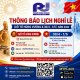 THÔNG BÁO LỊCH NGHỈ LỄ 30/4 – 1/5 & GIỖ TỔ HÙNG VƯƠNG