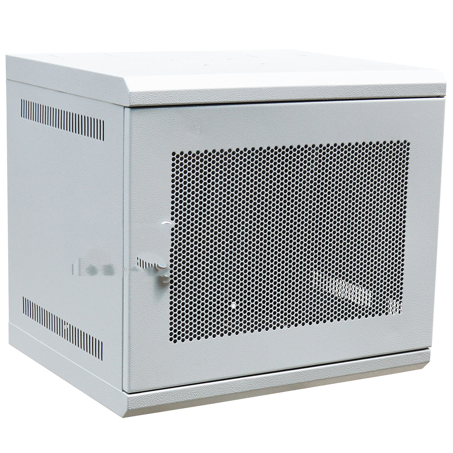  Tủ Mạng 10U Treo Tường Sâu D500 Trắng Lưới 