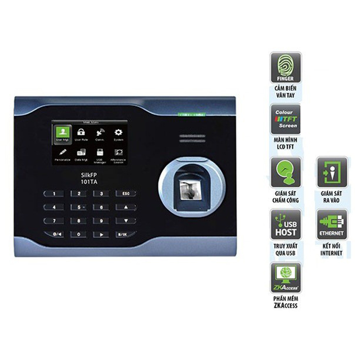 Chấm công vân tay SILKFP-101TA