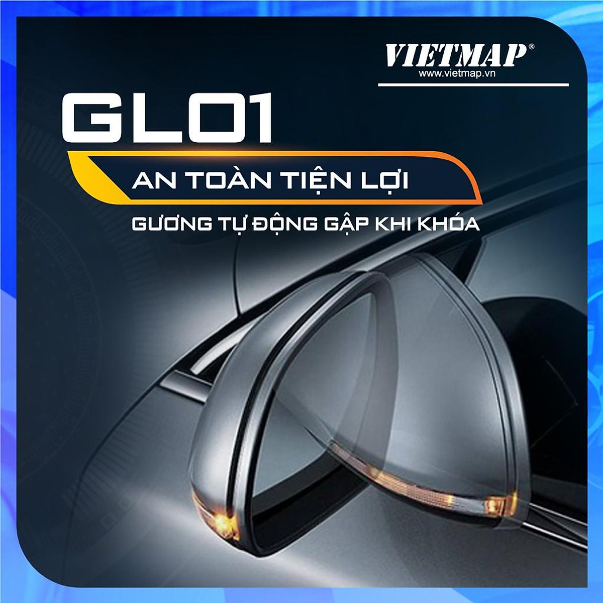 VIETMAP GL01 – Bộ điều khiển hệ thống 1 chức năng “Gập Gương Tự Động”