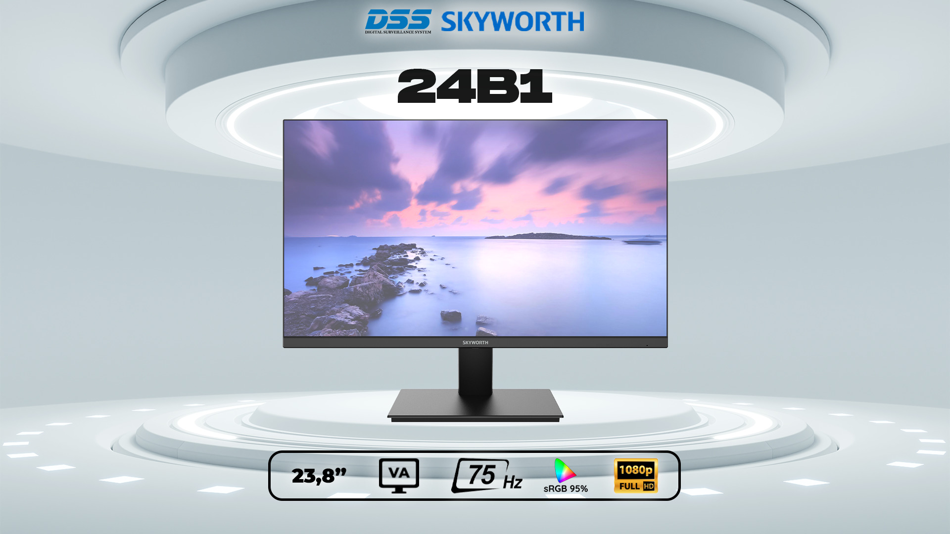 Màn hình máy tính 23.8 inch SKYWORTH 24B1